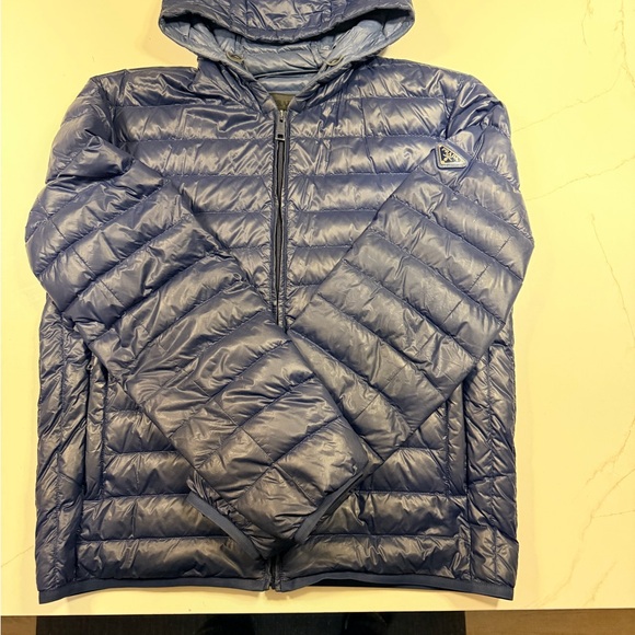 Prada Navy Quilted Puffer Jacket - Picture 4 of 9